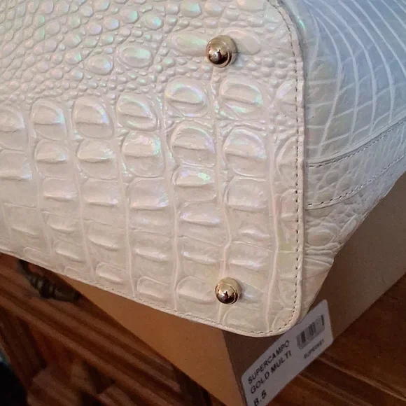 Brahmin Duxbury Large Satchel w/Matching Wallet - Picture 11 of 12